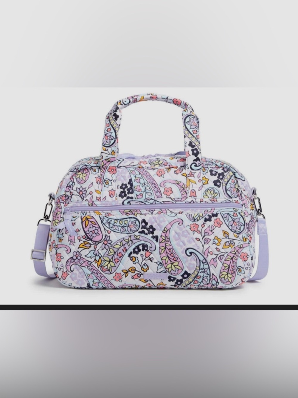 Vera Bradley Grand Traveler Bag in Maddalena Paisley Soft